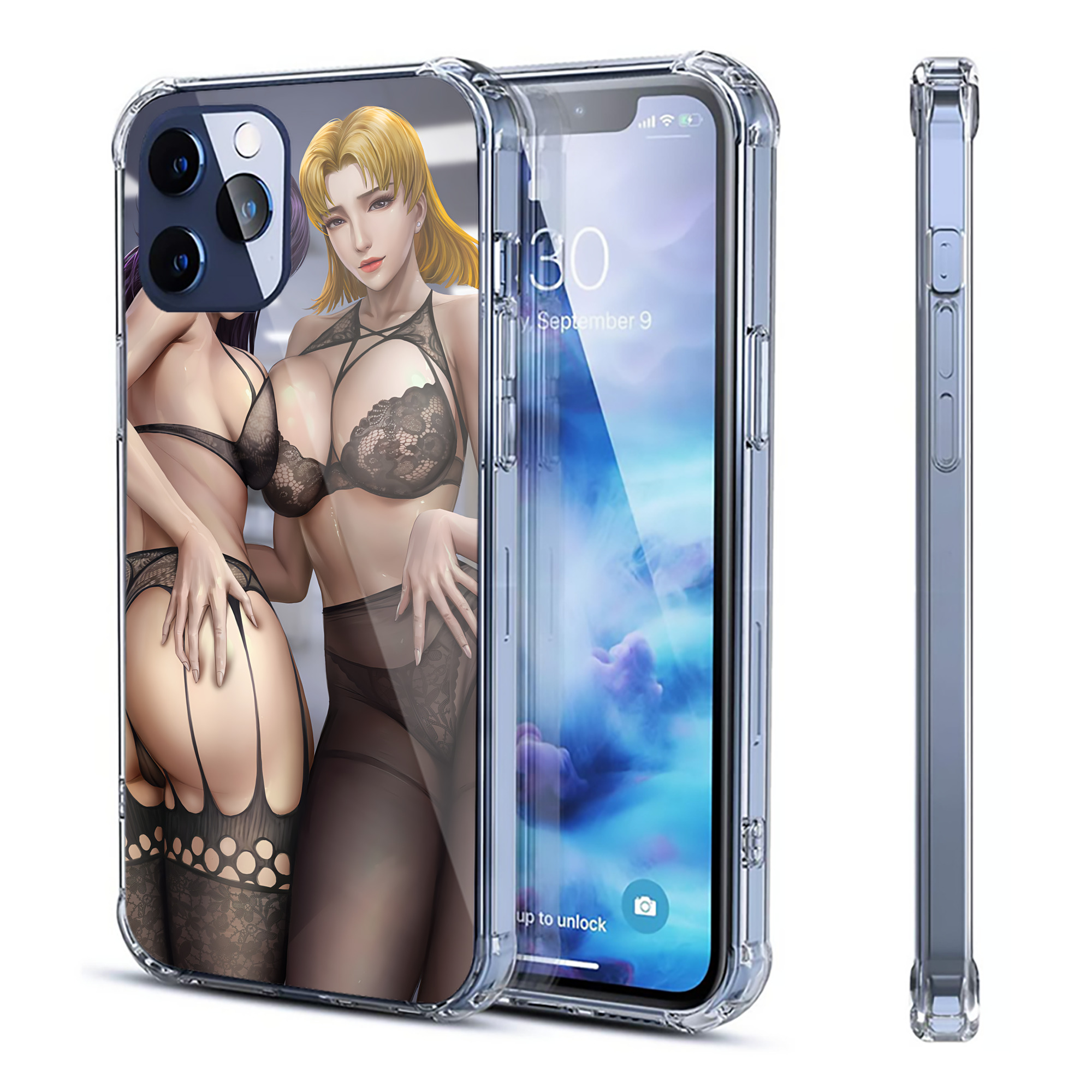 （画像用） EVA 新世紀エヴァンゲリオン 【iPhone 12シリーズ対応】透明スマホケース（クリアソフトケース）